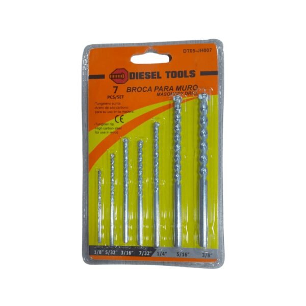 Broca muro x 7pcs diesel tools (100)