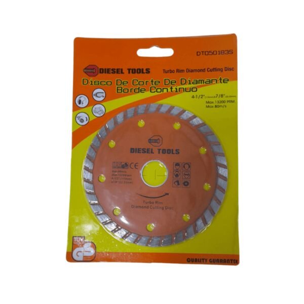 Disco diamantado turbo 4.5" (200) diesel tools
