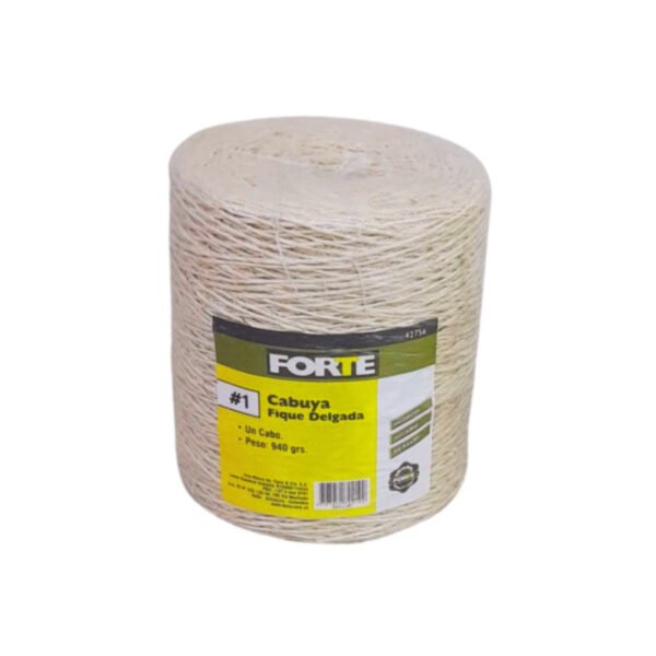 Cabuya fique delgada no.1 un cabo fibra forte