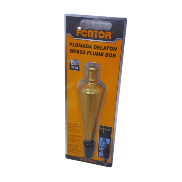 Plomada laton 8oz fontor (60)