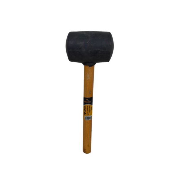 Mazo de goma con m/madera 12oz (80)