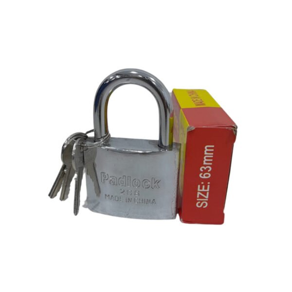 Candado 63 mm fino padlock (6)(60)