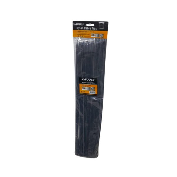 Amarra plastica negra de 45cm (100)