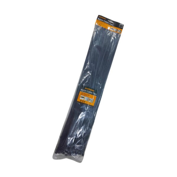 Amarra plastica negra de 50cm (100)