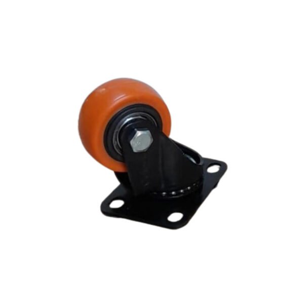 Rodachin naranja s/freno 1.5" 40kg (250)
