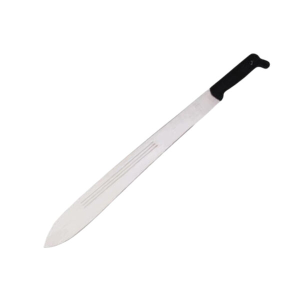 Machete 3canal. c/negra fundida 721h-18"