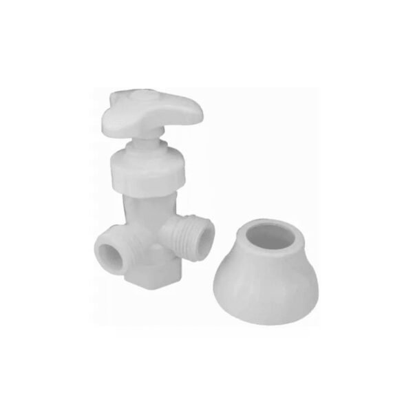Llave de regulacion plastica doble p/g