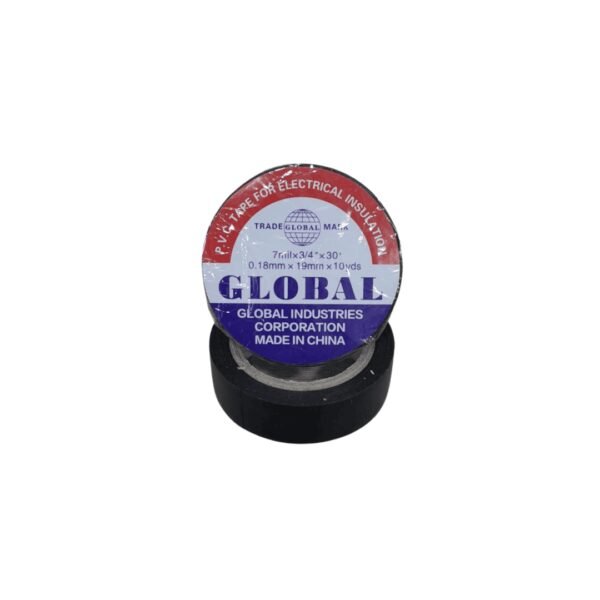 Cinta aislante negra medianax10mts (500)