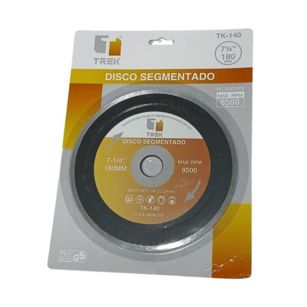 Disco concreto continuo 7" (40) trek