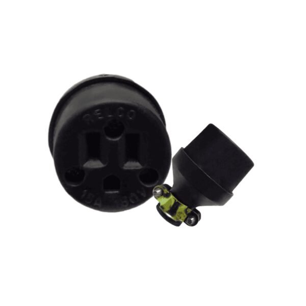 Toma aereo relco polo/tierra 15amp (50)