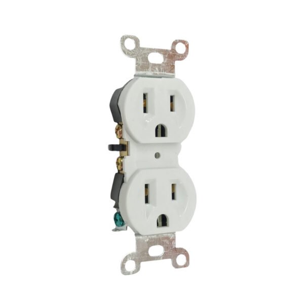 Toma doble t/leviton blanco (20)(200)