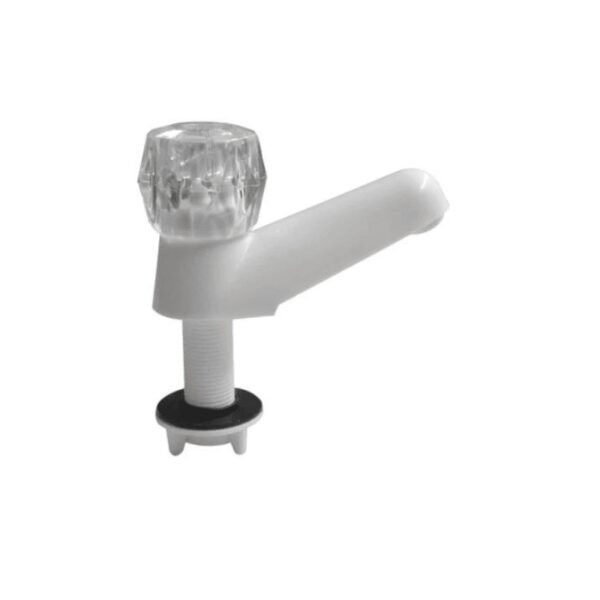 Llave lavamanos plastica blanca p/g plastgrifos p/g