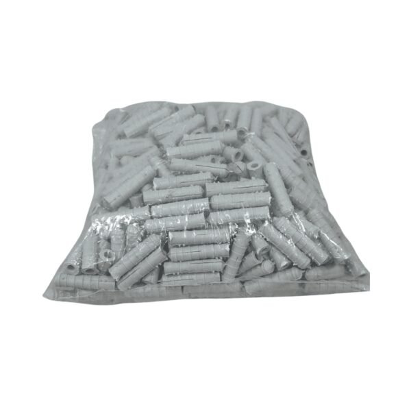 Chazo plastico estriado 1/2" paq x 500