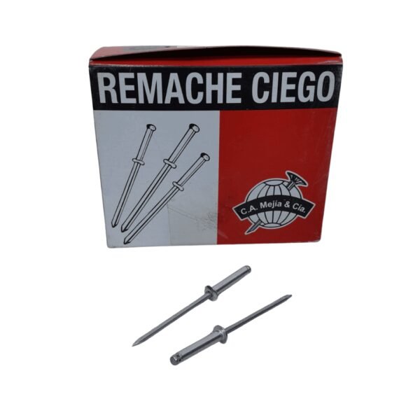 Remache 4-8 natural (1/8x5/8) x 500 und ca mejia