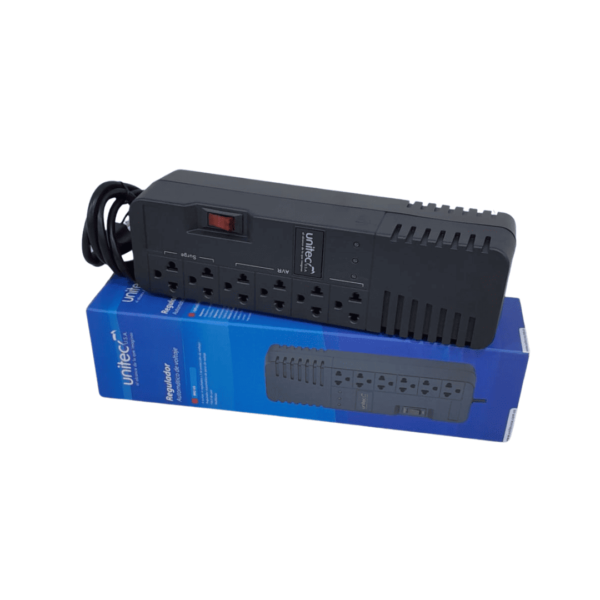 Regulador unitec 6 tomas 990va 1-74 (15)