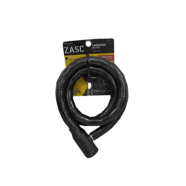 Candado bicicleta 18mmx120cm (20)(40) zasc