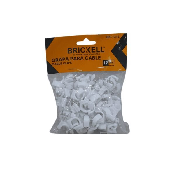 Grapa cable redonda 12mm x 100pcs (150)