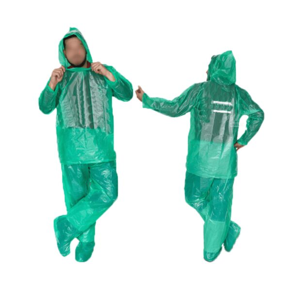 Impermeable para moto talla l plastico