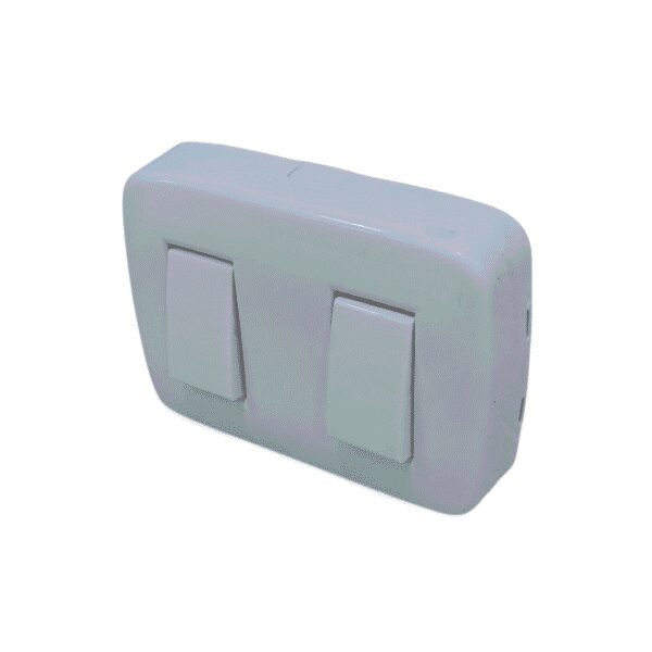 Swiche doble s/p blanco (20)