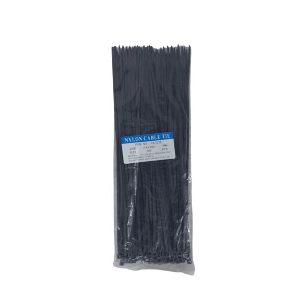 Amarra negra 2.8x250 25cm (220)