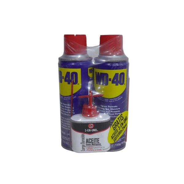 Combo 3 en uno 5oz x 2und + aceite 24ml wd-40