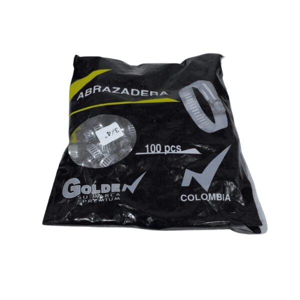 Abrazadera metalica 3/4 (100)