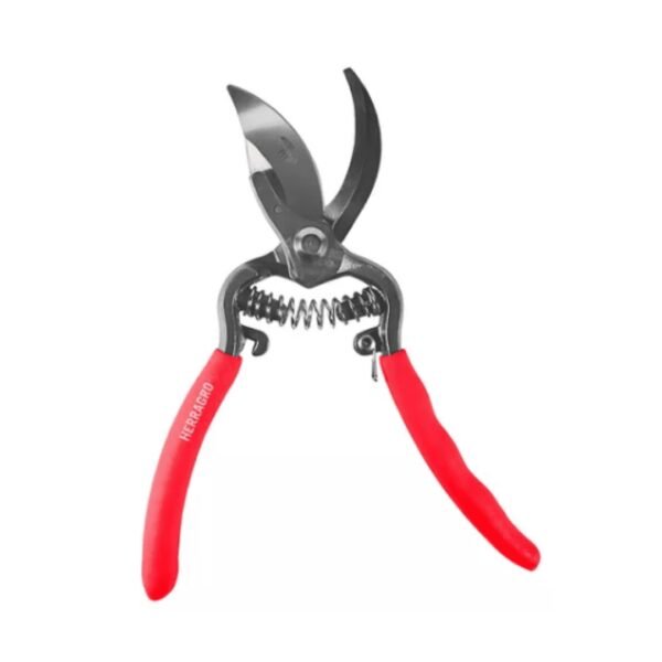 Tijera para jardineria 8" acero m/caucho herragro