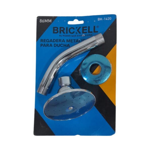 Ducha regadera metalica pesada (50) brickell