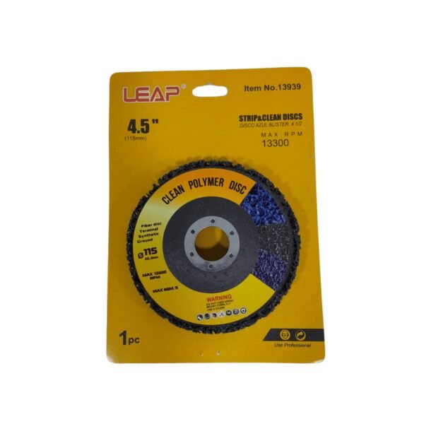 Disco removedor de pintura p/pulidora leap (100) co