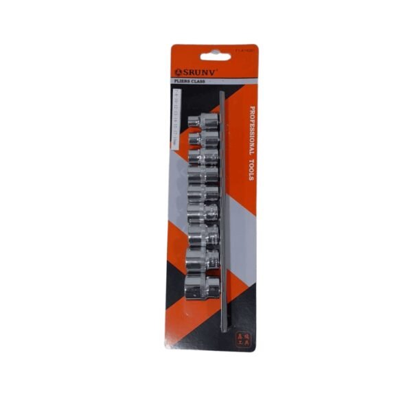 Juego de copas rachet x 10pcs 7-19mm blister (30)