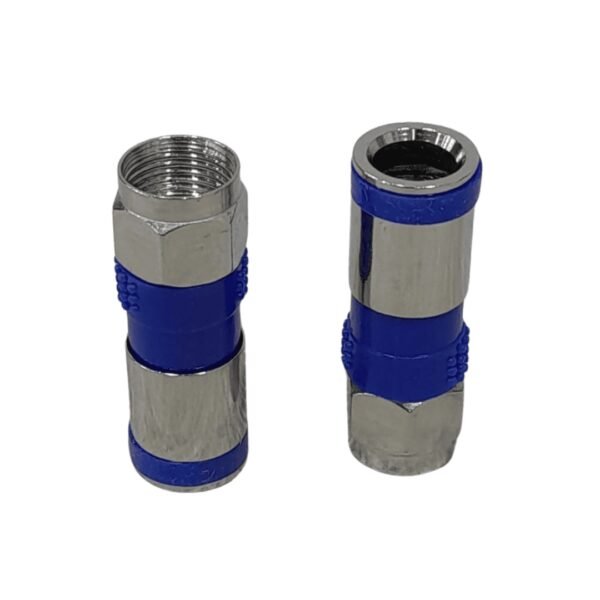 Terminal coaxial t/telmex azul fino x und (100)(1000)