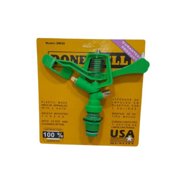 Aspersor 3/4 plastico (100) co