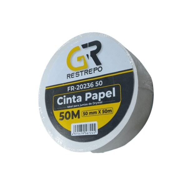 Cinta papel para panel  2" x 50mts (72) restrepo
