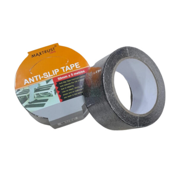 Cinta antideslizante negra x 5mts (72)