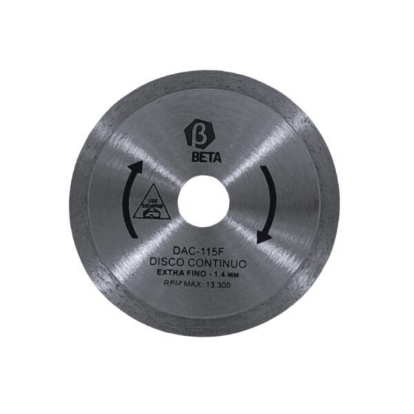 Disco continuo extra fino 4 1/2" beta