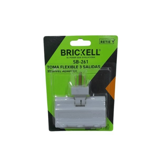 Toma escualizable x3 -180° (72) brickell