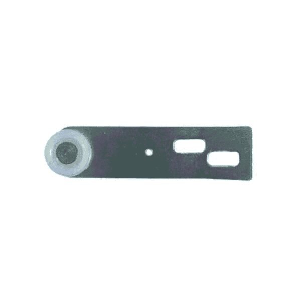Rodachina plastica recta larga x und