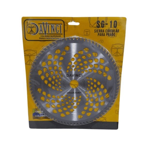 Disco para soqueo 10" x 80t davinci
