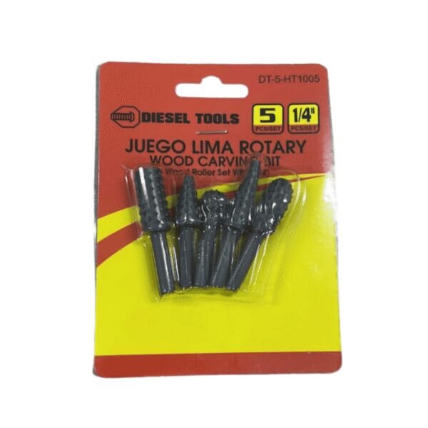 Set lima madera x 5pza (100) diesel tools