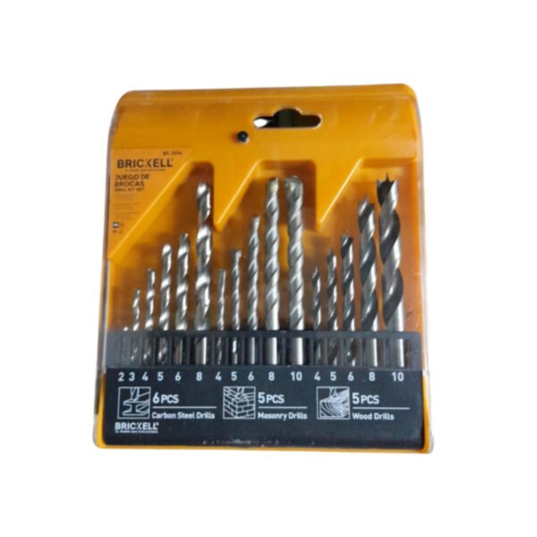 Set de brocas mixtas 2-3-4-5-6mm (50) brickell