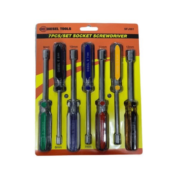 Destornillador ratchet 7pzas(48) diesel tools