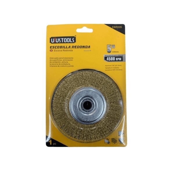 Escobilla redonda 5" (60) uyustools