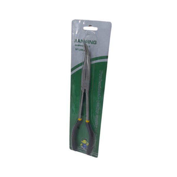 Pinza larga punta curva 10" (60) co