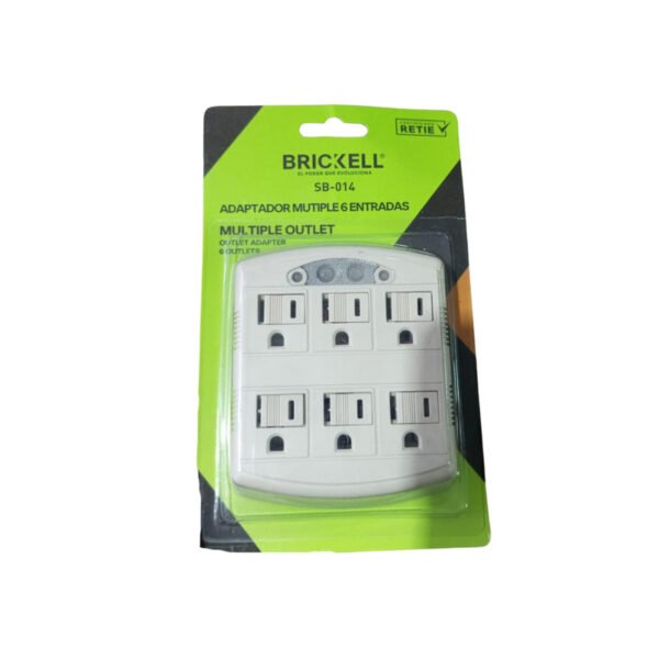 Toma multiple pared x 6puestos (5) (100)