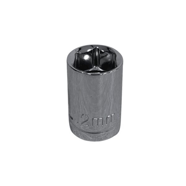 Copa ratchet corta 3/8" x 12 mm (250)