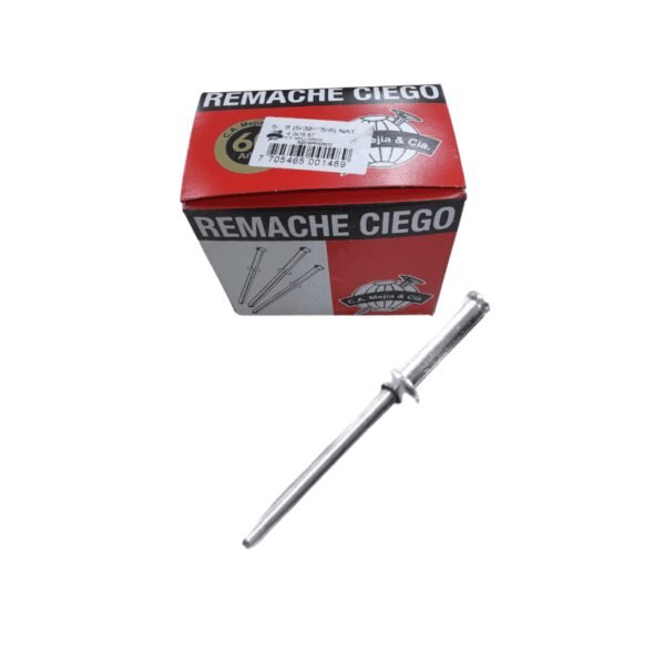 Remache 5-8 natural (5/32x5/8) x 500 und