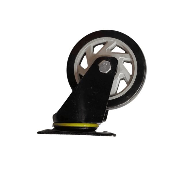Rodachin negro s/freno 4" 120kg (40) co