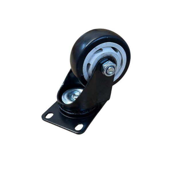 Rodachin negro s/freno 3" 100kg (50) co