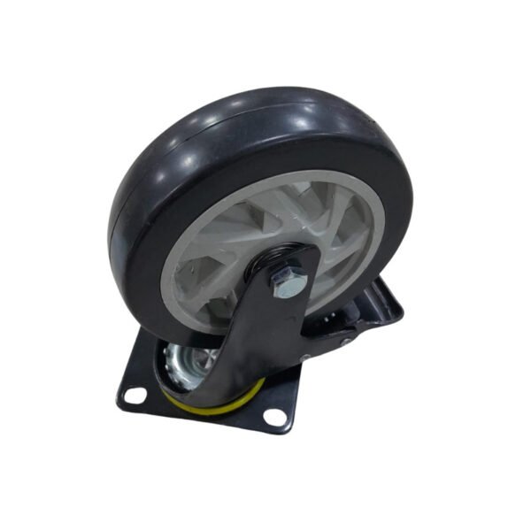 Rodachin negro c/freno 5" 150kg (30)