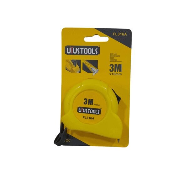 Metro pasta de 3m x 16mm (12)(240) uyustools